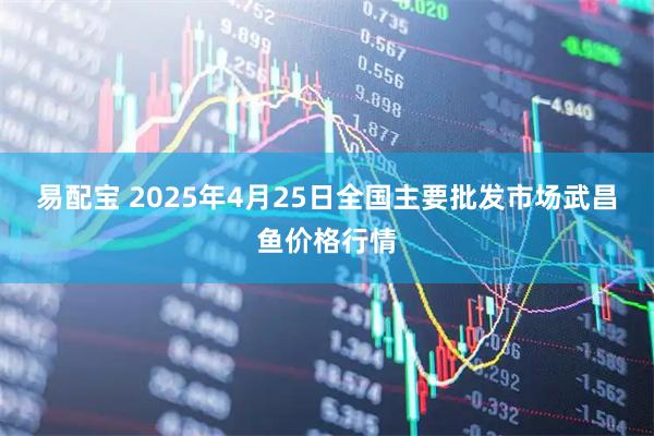 易配宝 2025年4月25日全国主要批发市场武昌鱼价格行情
